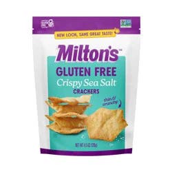 Milton's Gluten Free Crackers - Crispy Sea Salt, 4.5oz