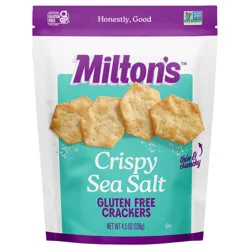 Miltons Milton's Gluten Free Baked Crispy Sea Salt Crackers