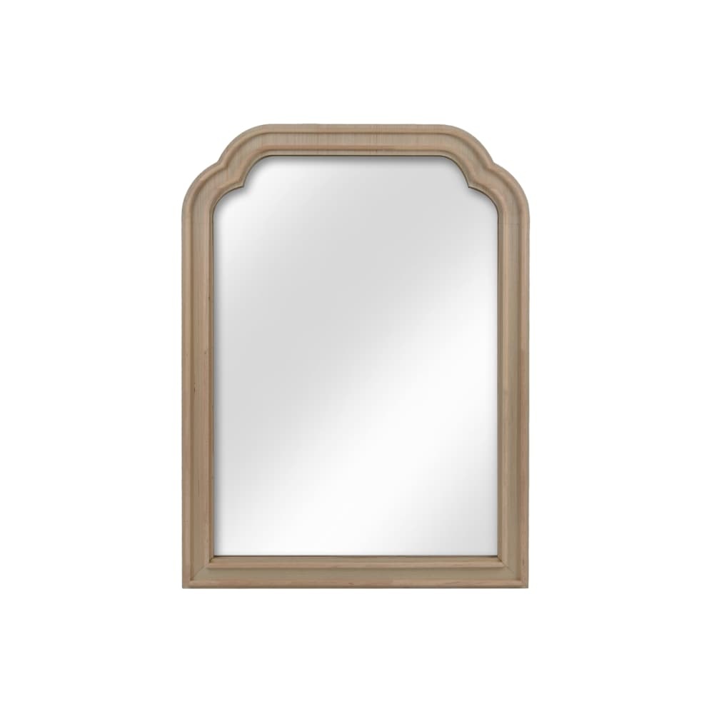 slide 2 of 2, New View Decorative Wood Frame Mirror, 1 ct