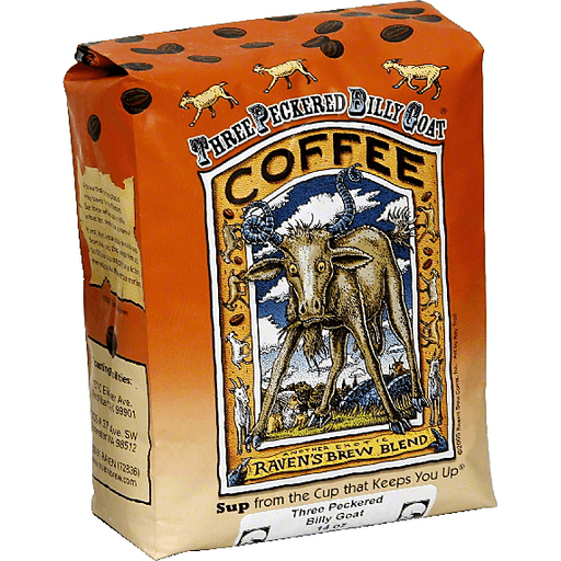 slide 2 of 2, Raven's Brew Blend Dark Roast Whole Bean Coffee, 12 oz