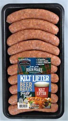 Denmark Foods™ Four Peaks Brewing Compant Kilt Lifter® Beer Bratwurst Links Party Pack