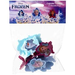 DecoPac Disney Frozen Cupcake Toppers, 12 pk