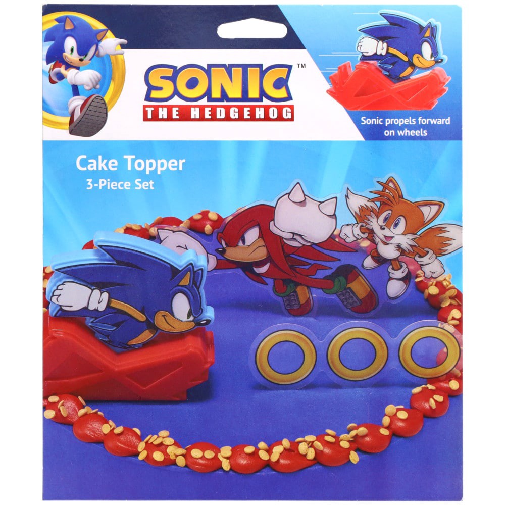slide 1 of 1, DecoPac Sonic™ The Hedgehog Cake Topper, 1 ct