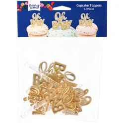 DecoPac Bakery Crafts® Oh Baby Pics Cupcake Toppers, 12 ct
