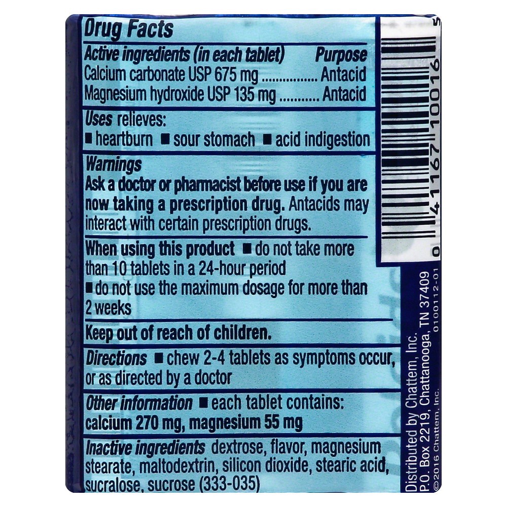 slide 2 of 2, Rolaids Original Strength Antacid, 30 Chewable Tablets, Mint Flavor, Original Strength Heartburn Relief, 3 x 10 Tablets, 3 ct