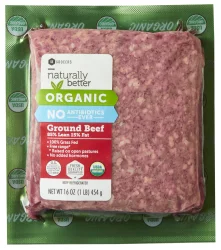 Naturally Better Organic Ground Beef 16 Ounces