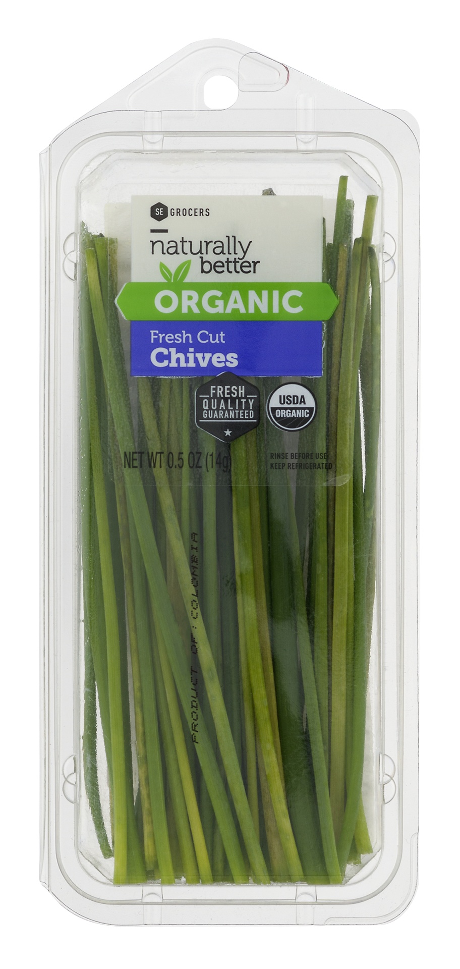 slide 1 of 1, Organic Chives, 1 ct