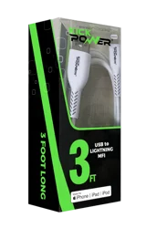 KickPower® USB to Lightning 3 Foot Charging Cable