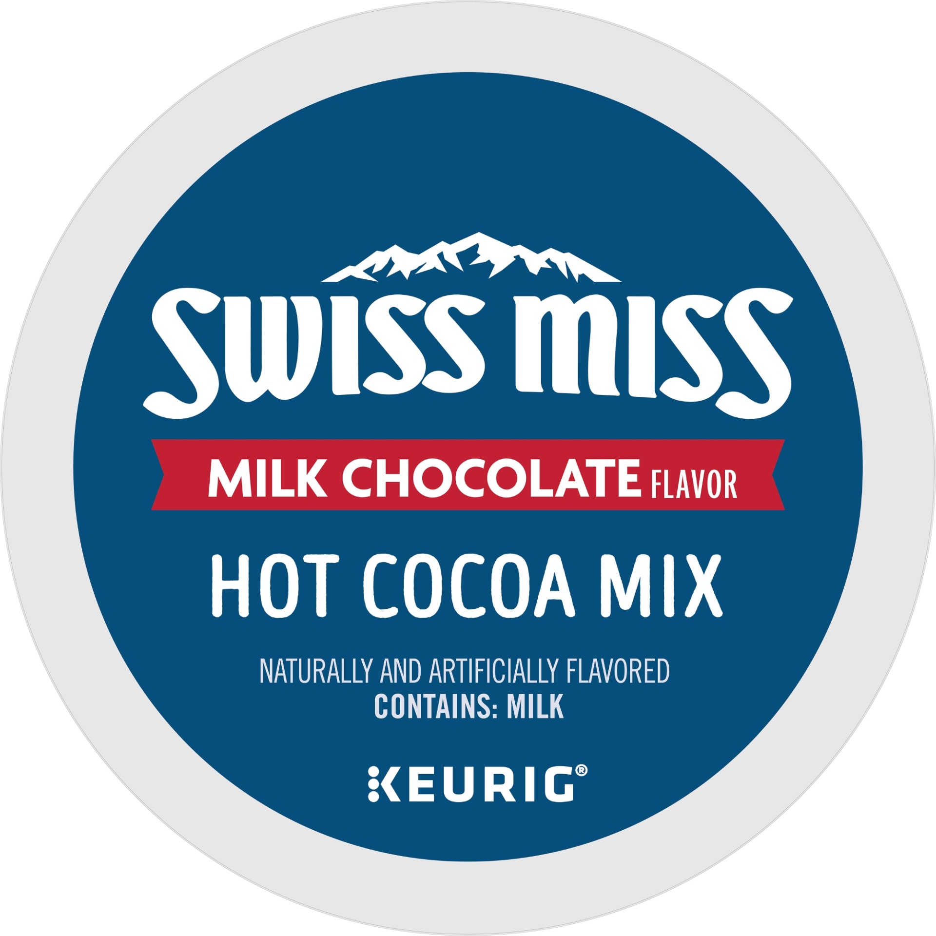 slide 4 of 5, Swiss Miss K-Cup Pods Milk Chocolate Hot Cocoa Mix Pods - 10 ct, 10 ct