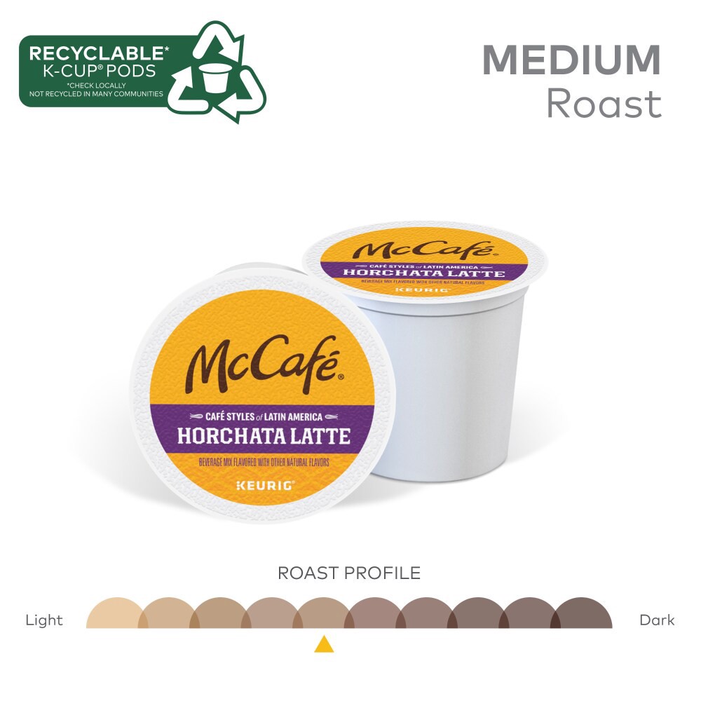 slide 4 of 6, McCafé Horchata Latte, 10 ct