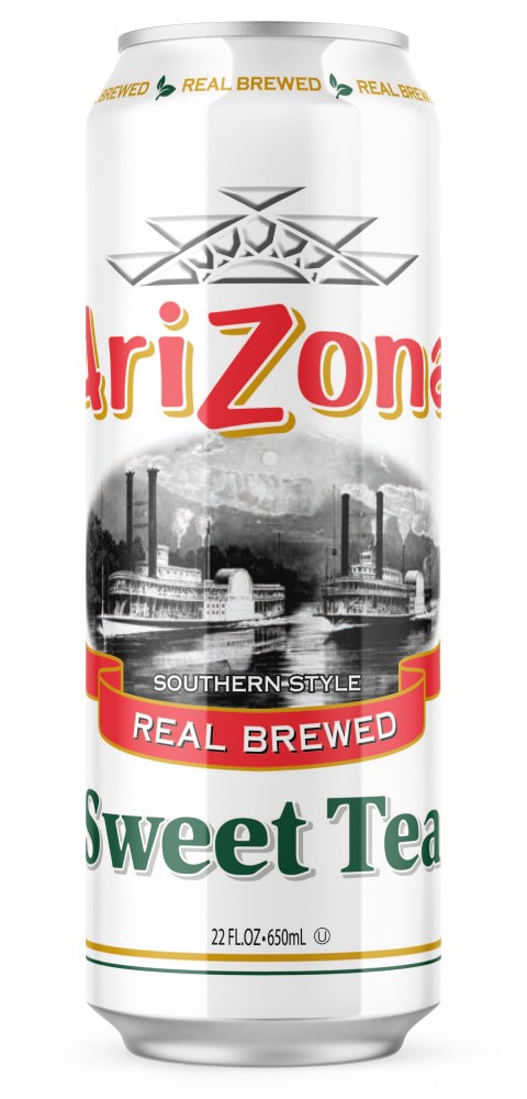 slide 2 of 2, Arizona Southern Style Real Brewed Sweet Tea- 23 fl oz, 24 oz