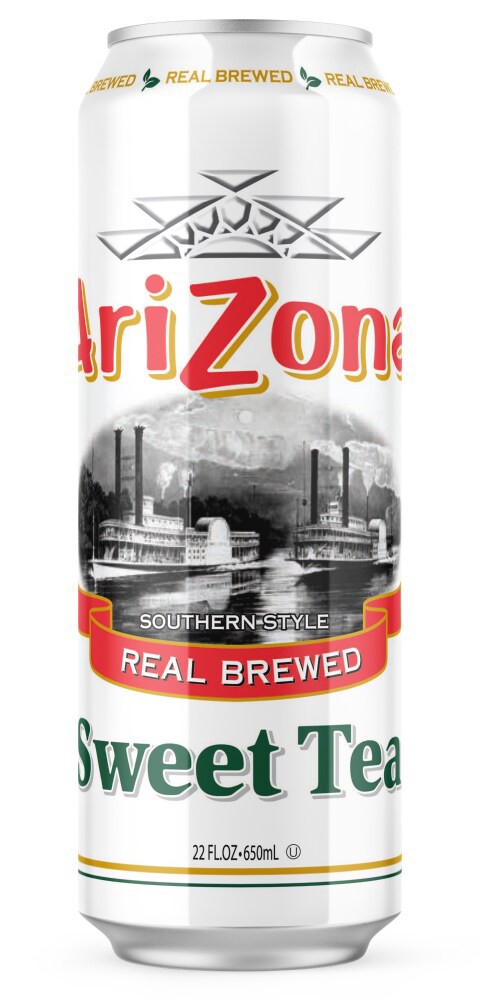 slide 2 of 2, Arizona Southern Style Real Brewed Sweet Tea- 23 fl oz, 24 oz