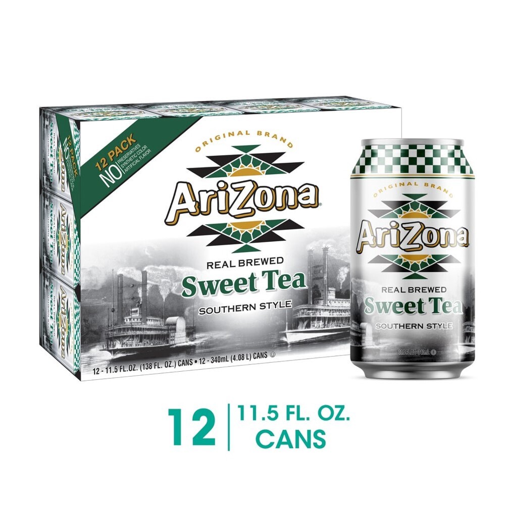 slide 2 of 2, AriZona Sweet Tea - 12 ct; 11.5 fl oz, 12 ct; 11.5 fl oz