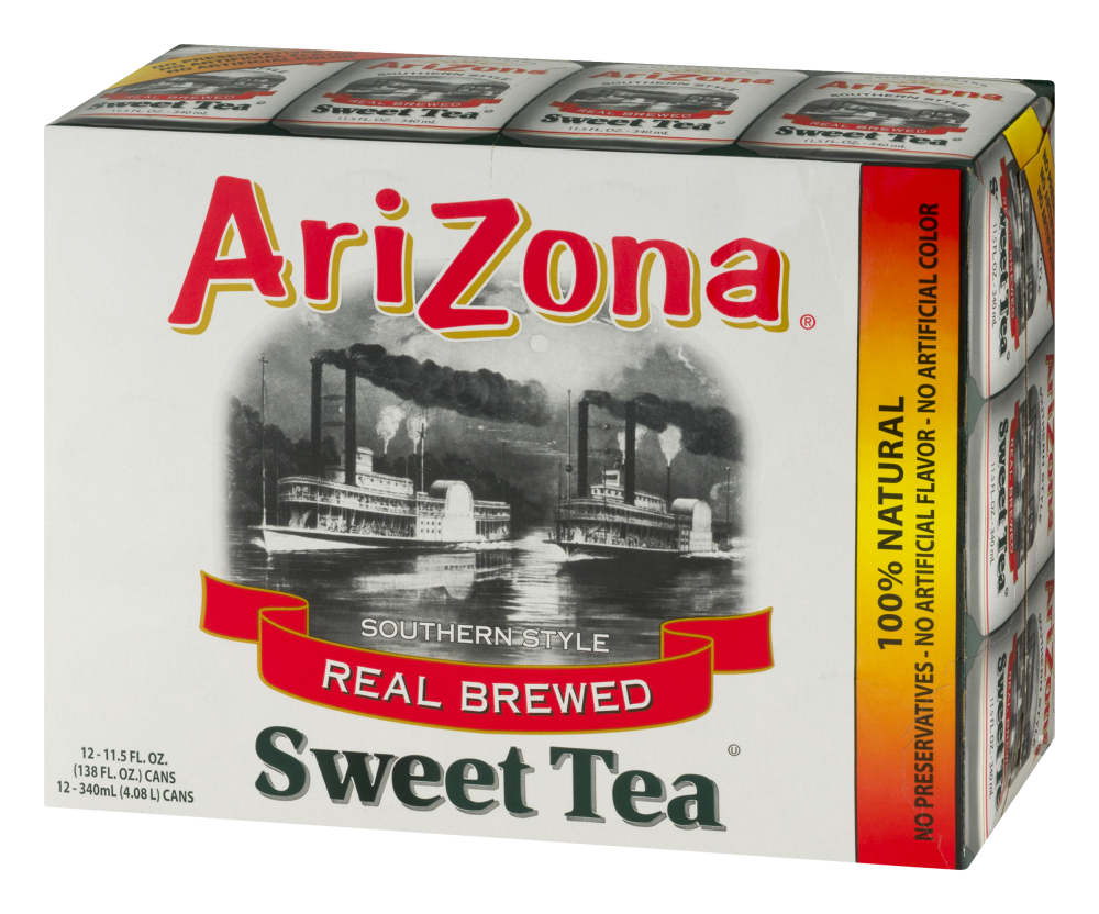 slide 3 of 3, AriZona Sweet Tea - 12 ct; 11.5 fl oz, 12 ct; 11.5 fl oz