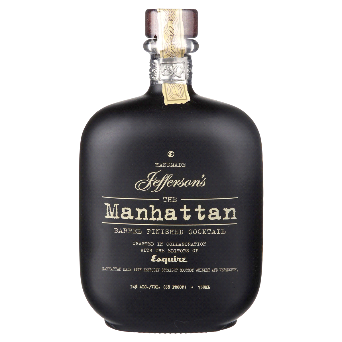 slide 1 of 1, Jefferson's Manhattan Barrel Finished Cocktail, 750 ml