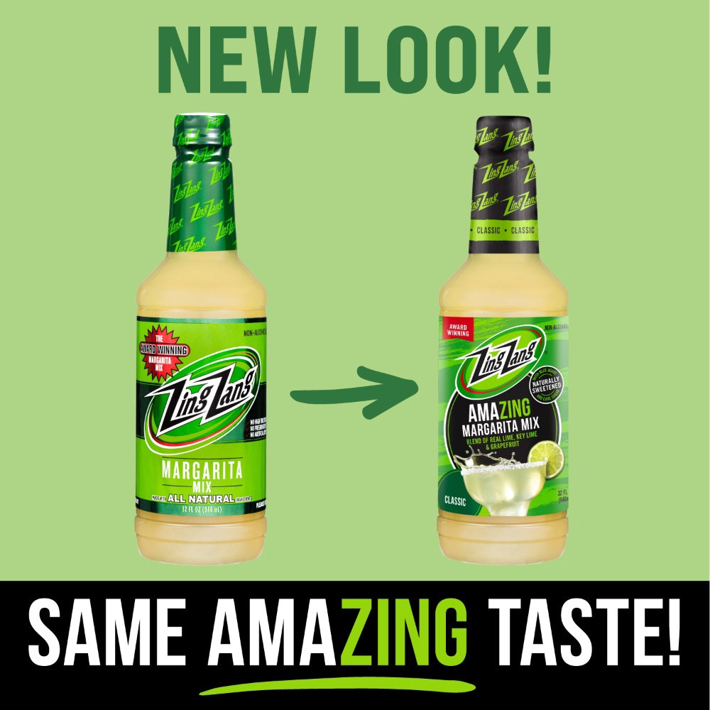 slide 6 of 6, Zing Zang Amazing Classic Margarita Mix, Non-Alcoholic Cocktail Mixer, 32 Fl Oz Bottle, 32 oz