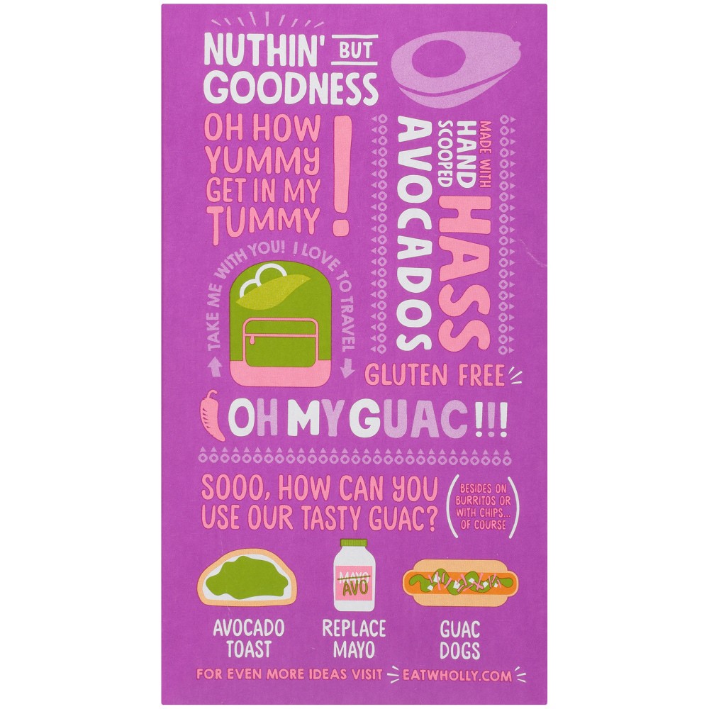 slide 2 of 5, Wholly Guacamole Spicy Homestyle Guacamole Minis, 12 oz