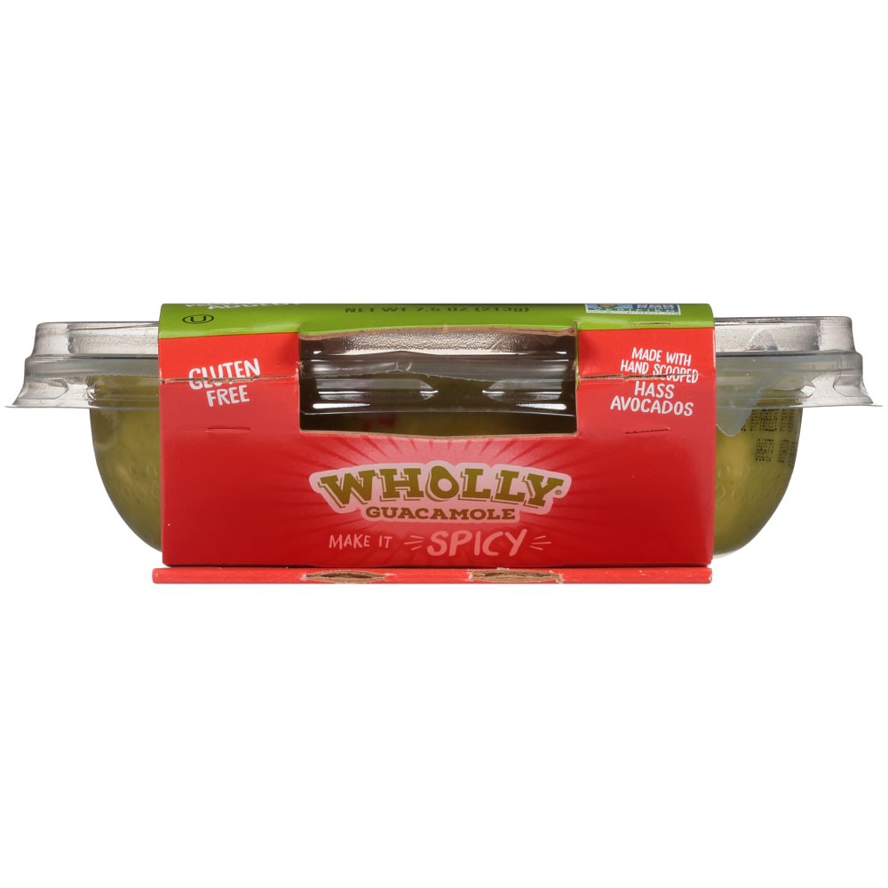 slide 4 of 5, Wholly Guacamole Spicy Hot Guacamole, 7.5 oz