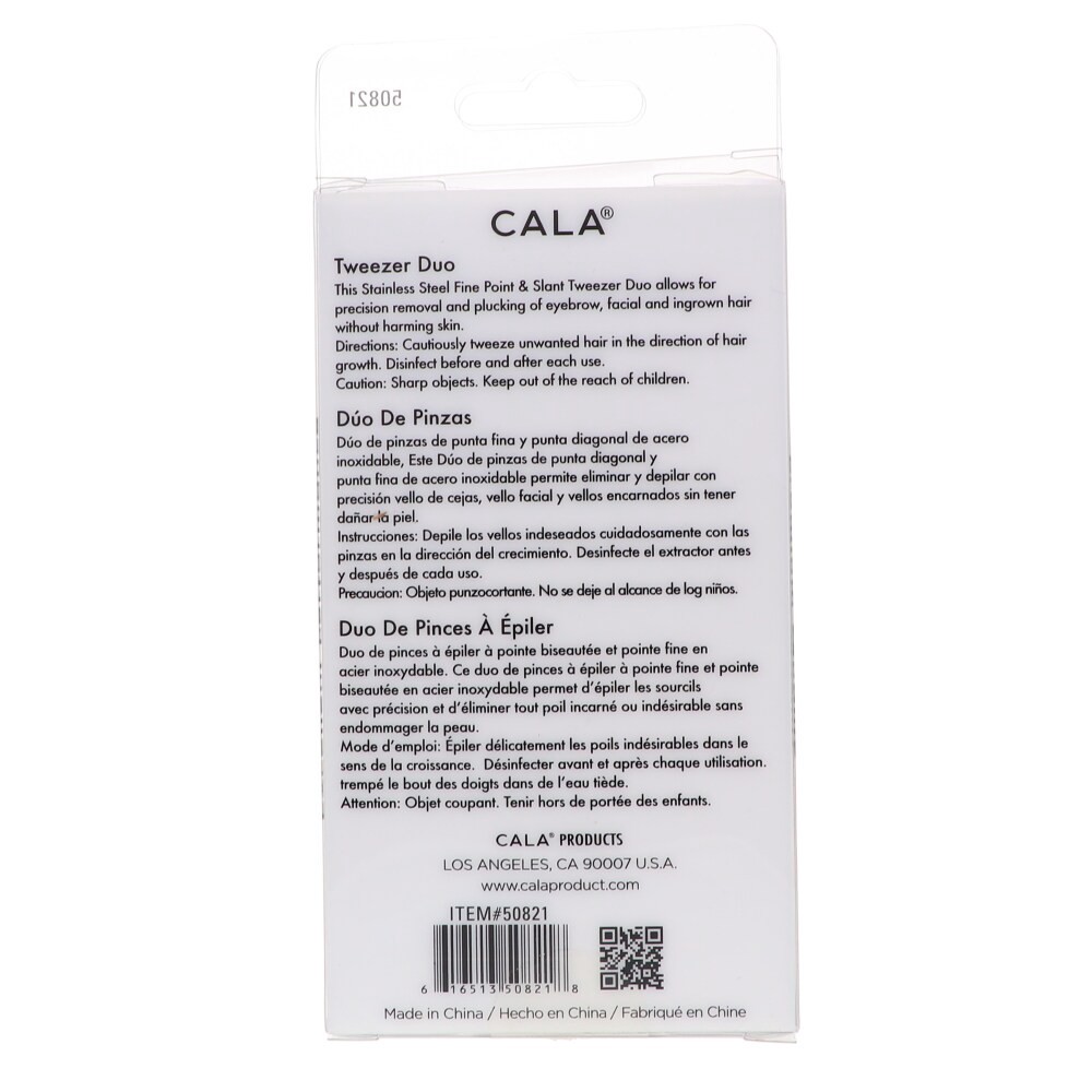 slide 2 of 2, Cala Tweezer Duo Mint, 1 ct