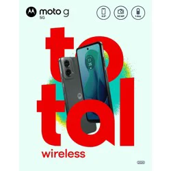 Total Wireless Moto G 5G Prepaid Smartphone - Gray