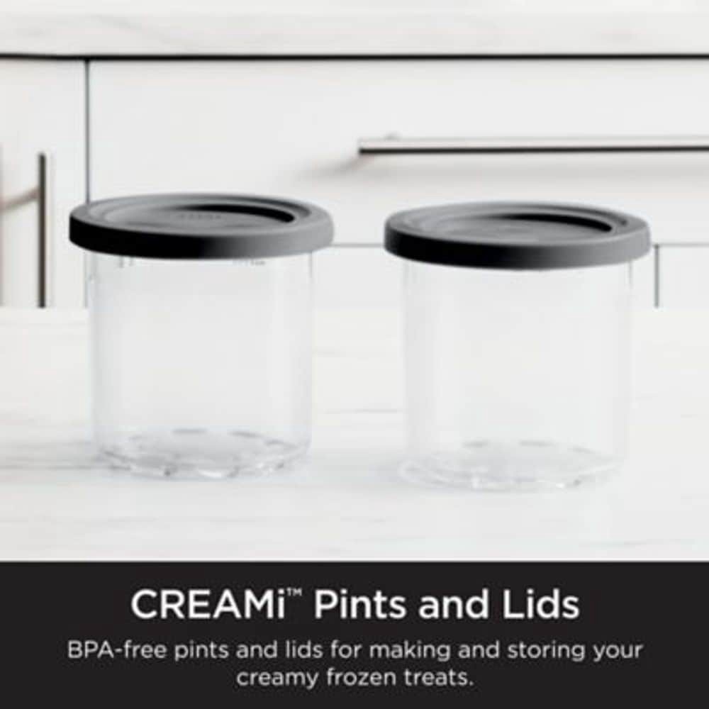 slide 3 of 6, Ninja CREAMi Pints and Lids - XSKPNTLID2, 2 ct