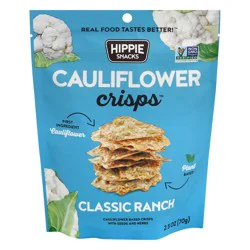 Hippie Snacks Classic Ranch Classic Ranch Cauliflower Crisps 2.5 oz