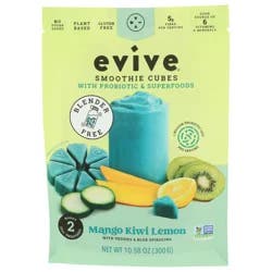 Evive Smoothie Mango Kiwi Lemon Smoothie Cubes