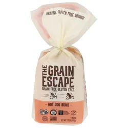 The Grain Escape Grain Free Hotdog Buns 4 Pack