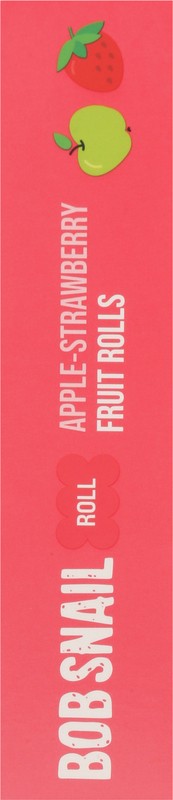 slide 4 of 5, Bob Snail Apple-Strawberry Fruit Roll 10 - 0.35 oz Rolls, 1 ct