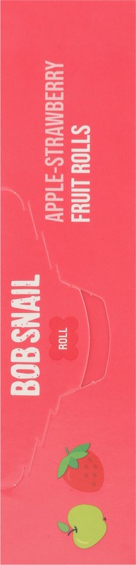 slide 5 of 5, Bob Snail Apple-Strawberry Fruit Roll 10 - 0.35 oz Rolls, 1 ct