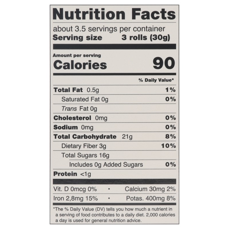 slide 3 of 5, Bob Snail Apple Sour Cherry Fruit Roll 10 - 0.35 oz Rolls, 10 ct