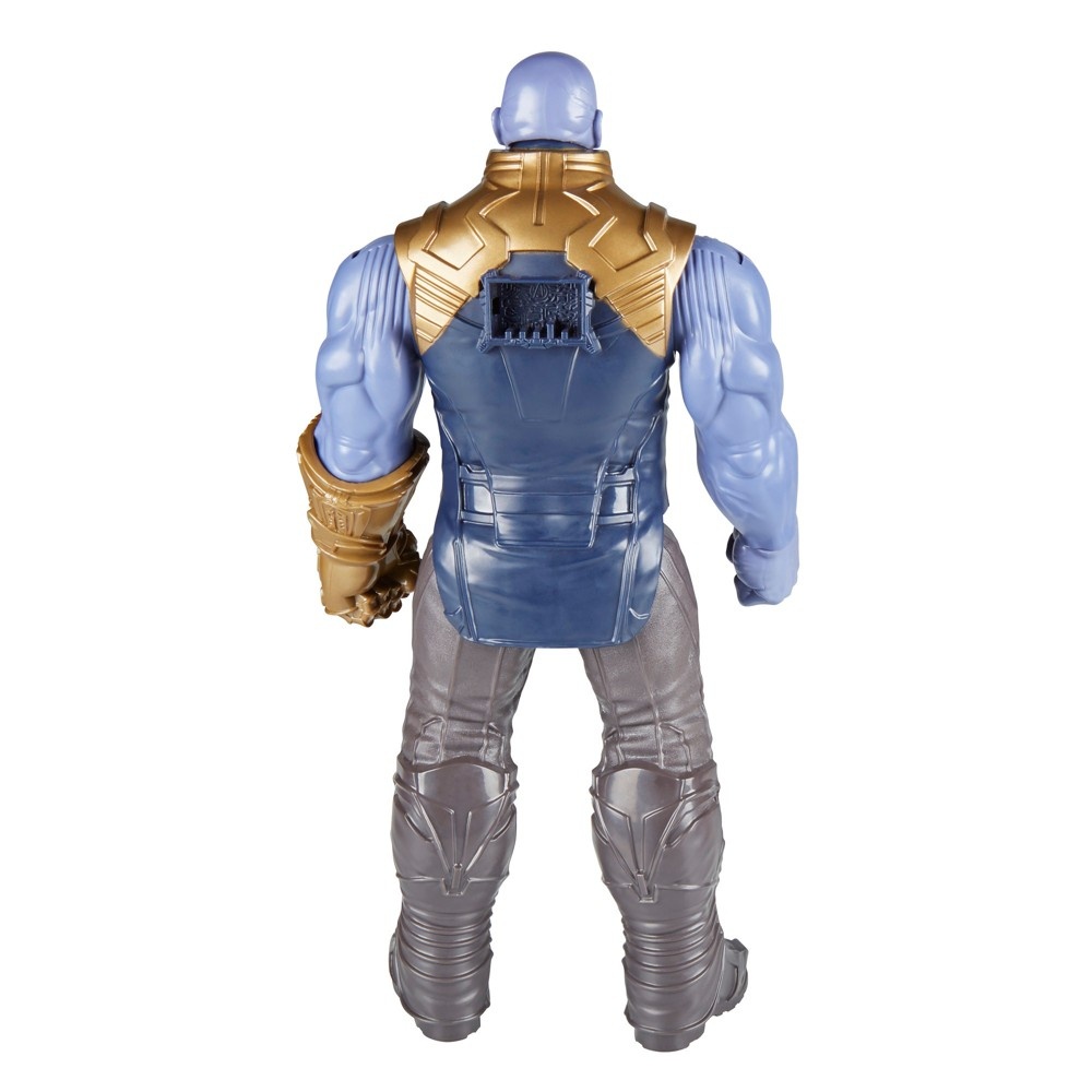 slide 13 of 16, Marvel Infinity War Titan Hero Series Thanos with Titan Hero Power FX Port, 12 in