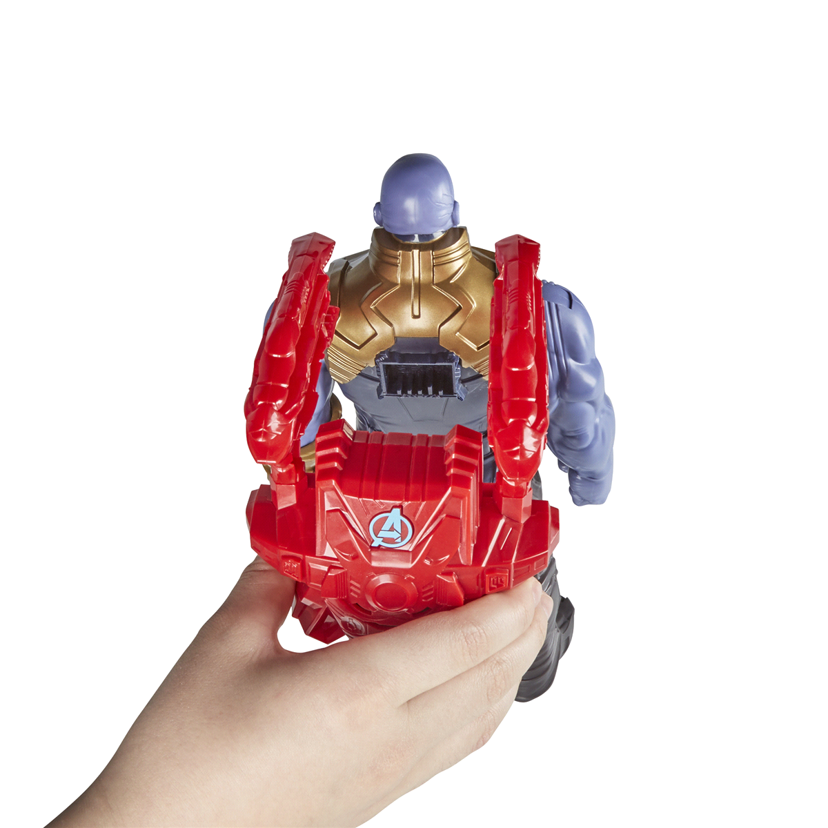 slide 6 of 16, Marvel Infinity War Titan Hero Series Thanos with Titan Hero Power FX Port, 12 in