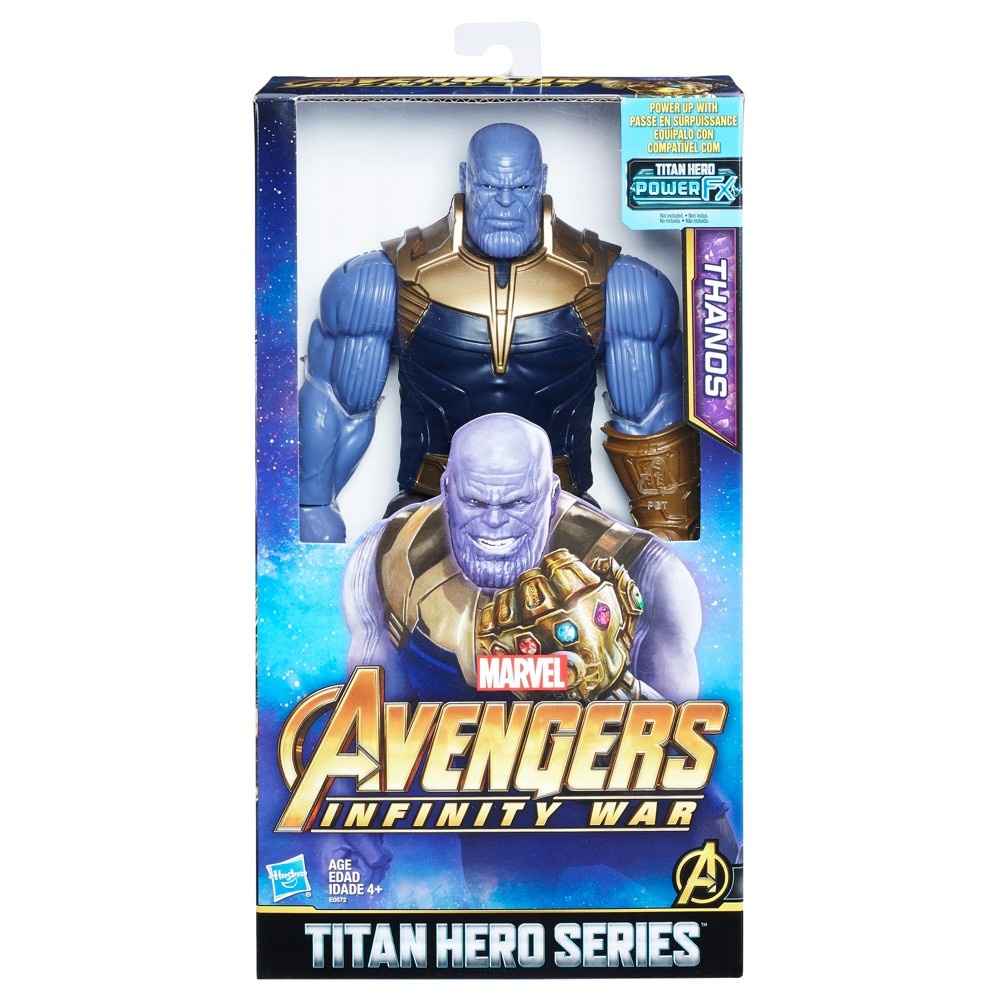 slide 15 of 16, Marvel Infinity War Titan Hero Series Thanos with Titan Hero Power FX Port, 12 in