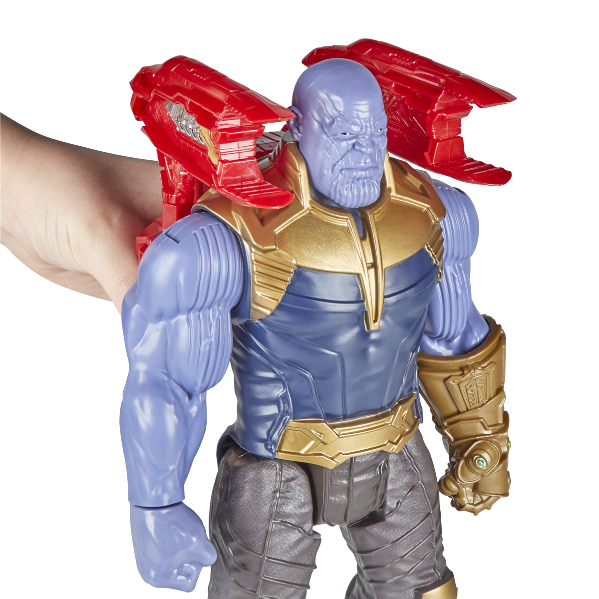 slide 7 of 16, Marvel Infinity War Titan Hero Series Thanos with Titan Hero Power FX Port, 12 in