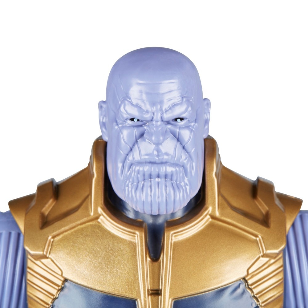 slide 9 of 16, Marvel Infinity War Titan Hero Series Thanos with Titan Hero Power FX Port, 12 in