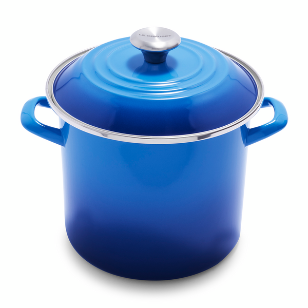 Le Creuset Enameled Steel Stockpot, 8 qt.