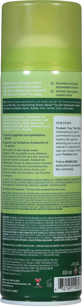 slide 2 of 2, ORS Nourishing Olive Oil Sheen Spray 10 oz, 10 oz