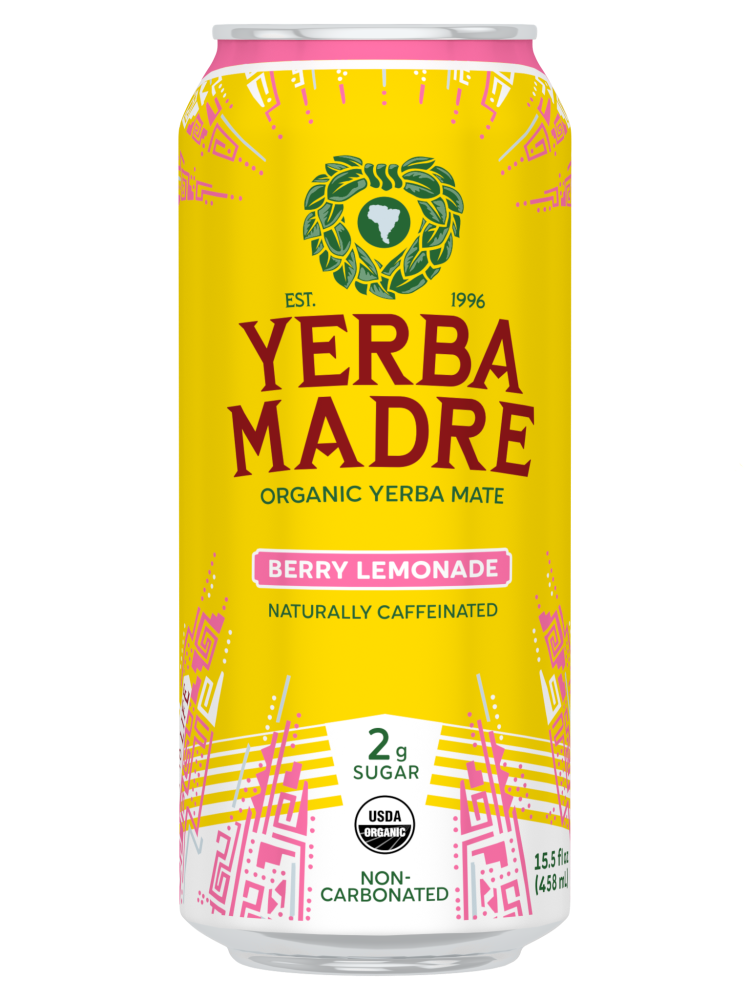 slide 2 of 3, Yerba Madre Organic Berry Lemonade Yerba Mate 15.5 fl oz, 15.5 fl oz