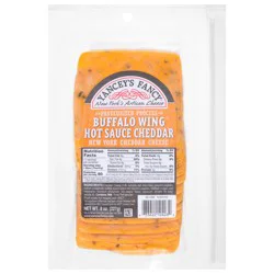 Yancey's Fancy Cheese, New York Cheddar, Buffalo Wing Hot Sauce Cheddar