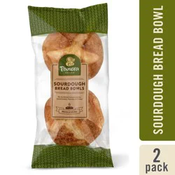 Panera Bread Sourdough Bread Bowls - 2 Each
