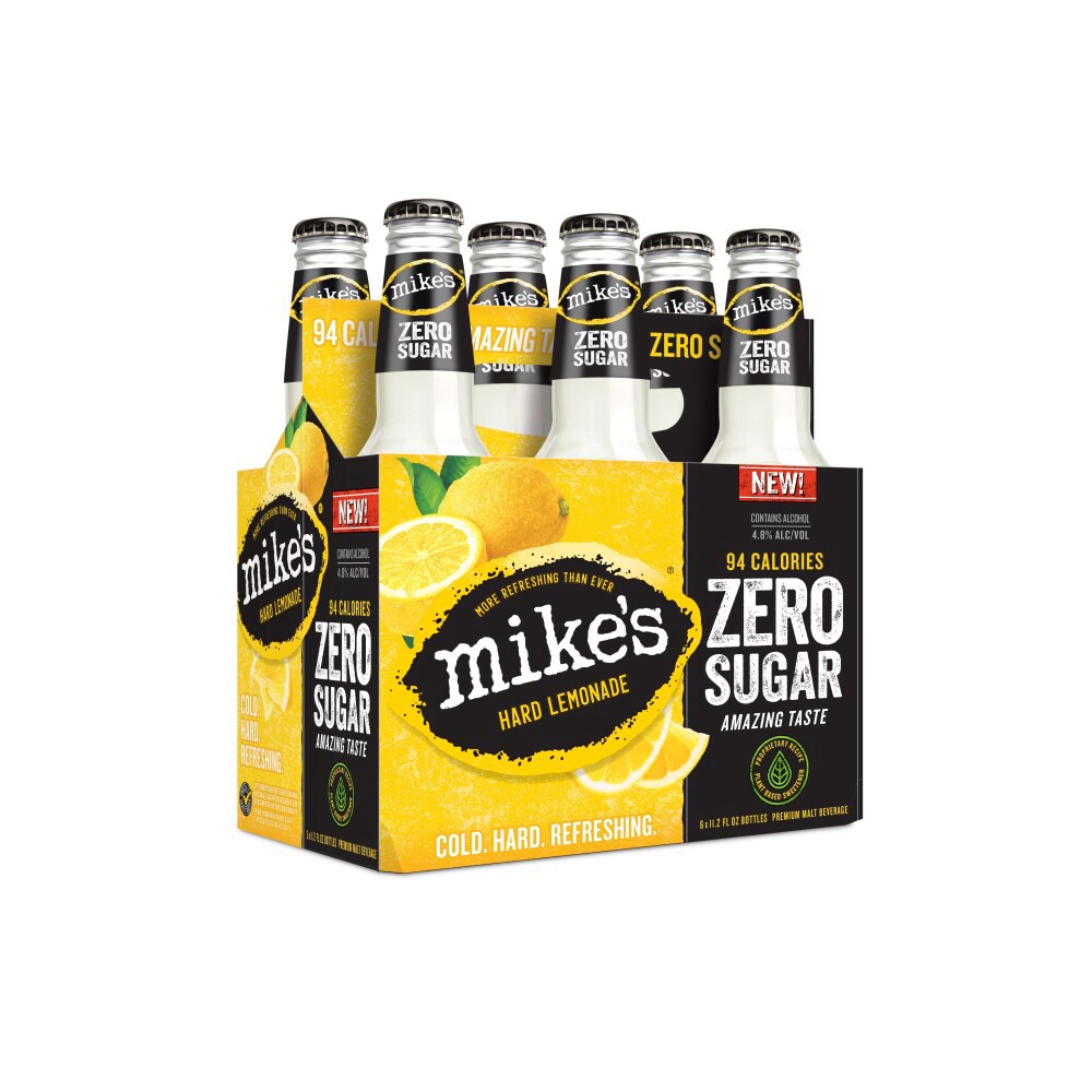 slide 2 of 2, Mike's Hard Lemonade Zero Sugar 6pk, 6 ct; 12 oz