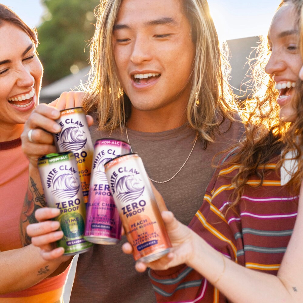 slide 5 of 6, White Claw Black Cherry Hard Seltzrer 12 Pack 12oz Cans, 12 ct; 12 oz