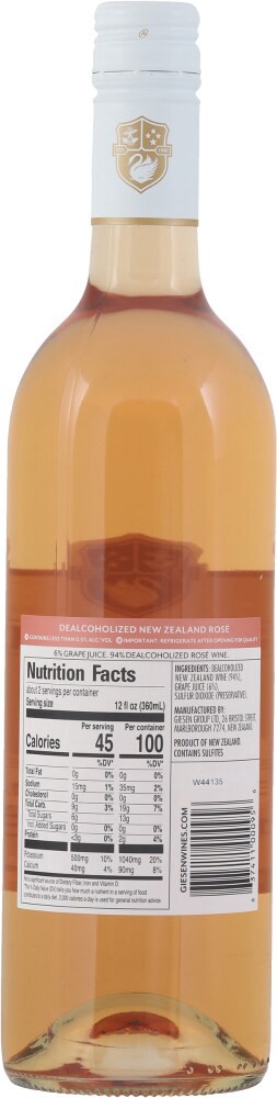 slide 3 of 5, Giesen 0% Rose, 750 ml