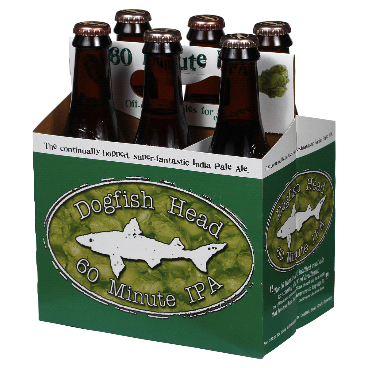 slide 4 of 5, Dogfish Head Beer 60 Minute IPA (12 fl. oz. Bottle, 6pk.), 6 ct; 12 oz