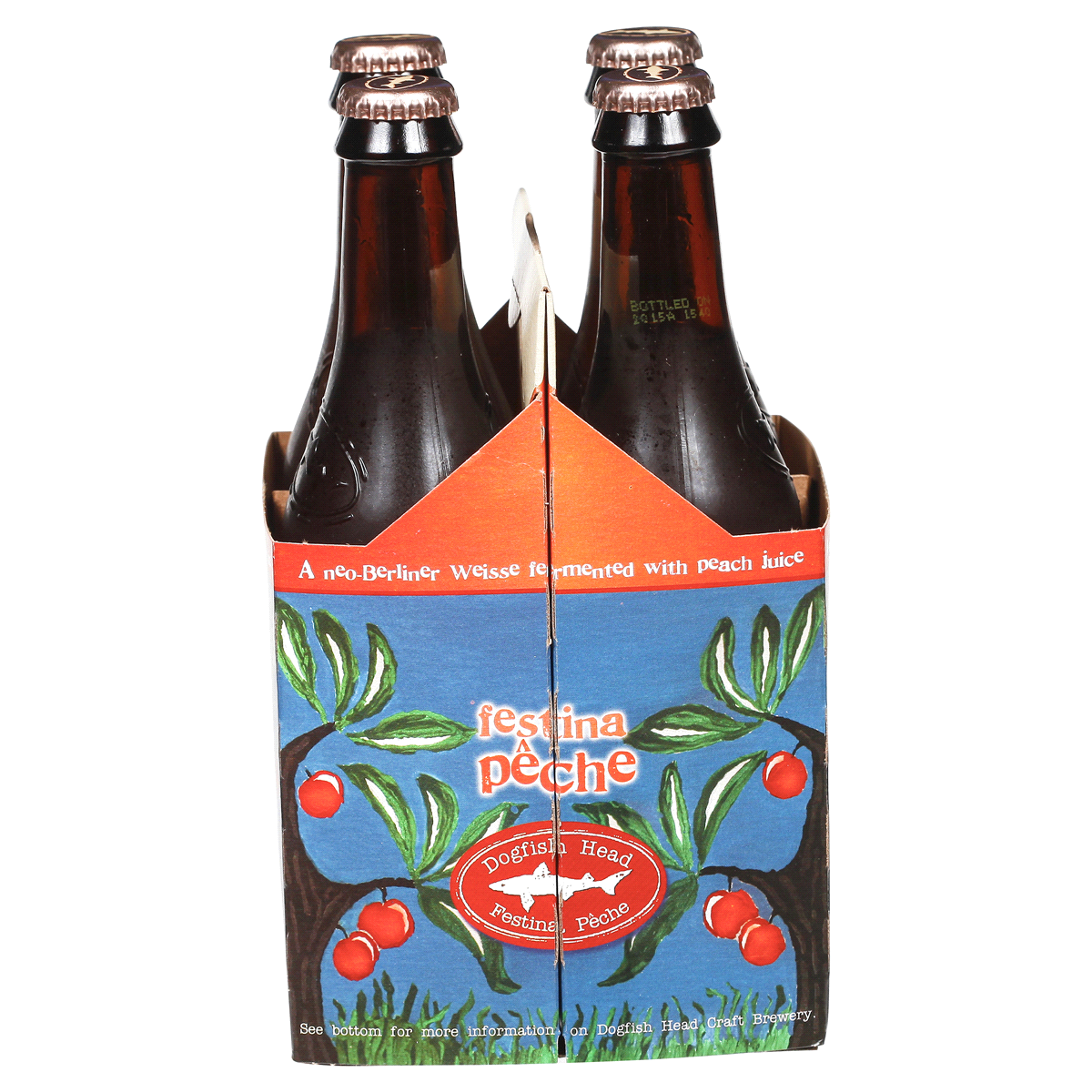 slide 3 of 5, Dogfish Head Seasonal Festina Peche 12oz Bottles, 1 ct