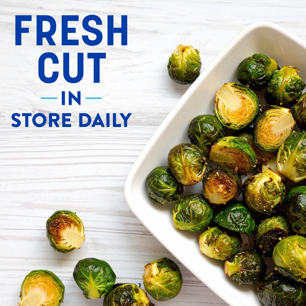 slide 2 of 3, Japanese Food Express Inc Seasoned Halved Brussel Sprouts, 9 oz