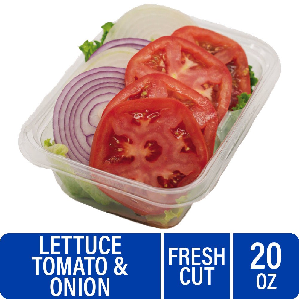 slide 3 of 3, Cut Hamburger Vegetable Fixins, 20 oz