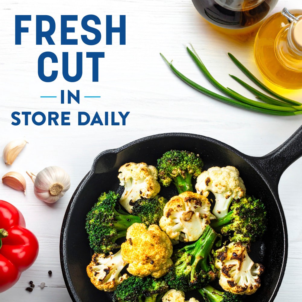 slide 3 of 3, Broccoli & Califlower, 14 oz