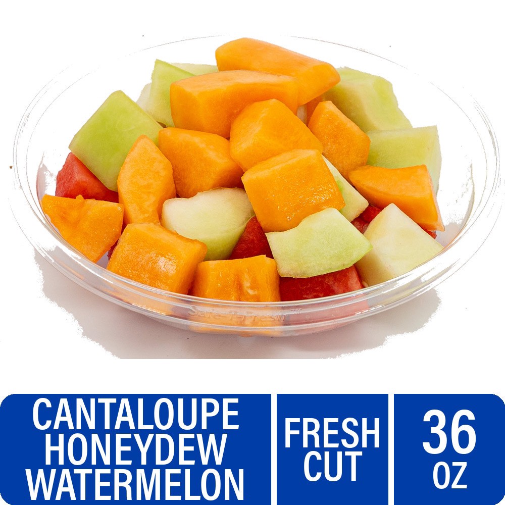 slide 3 of 4, Fresh Cut Mixed Melon, 48 oz